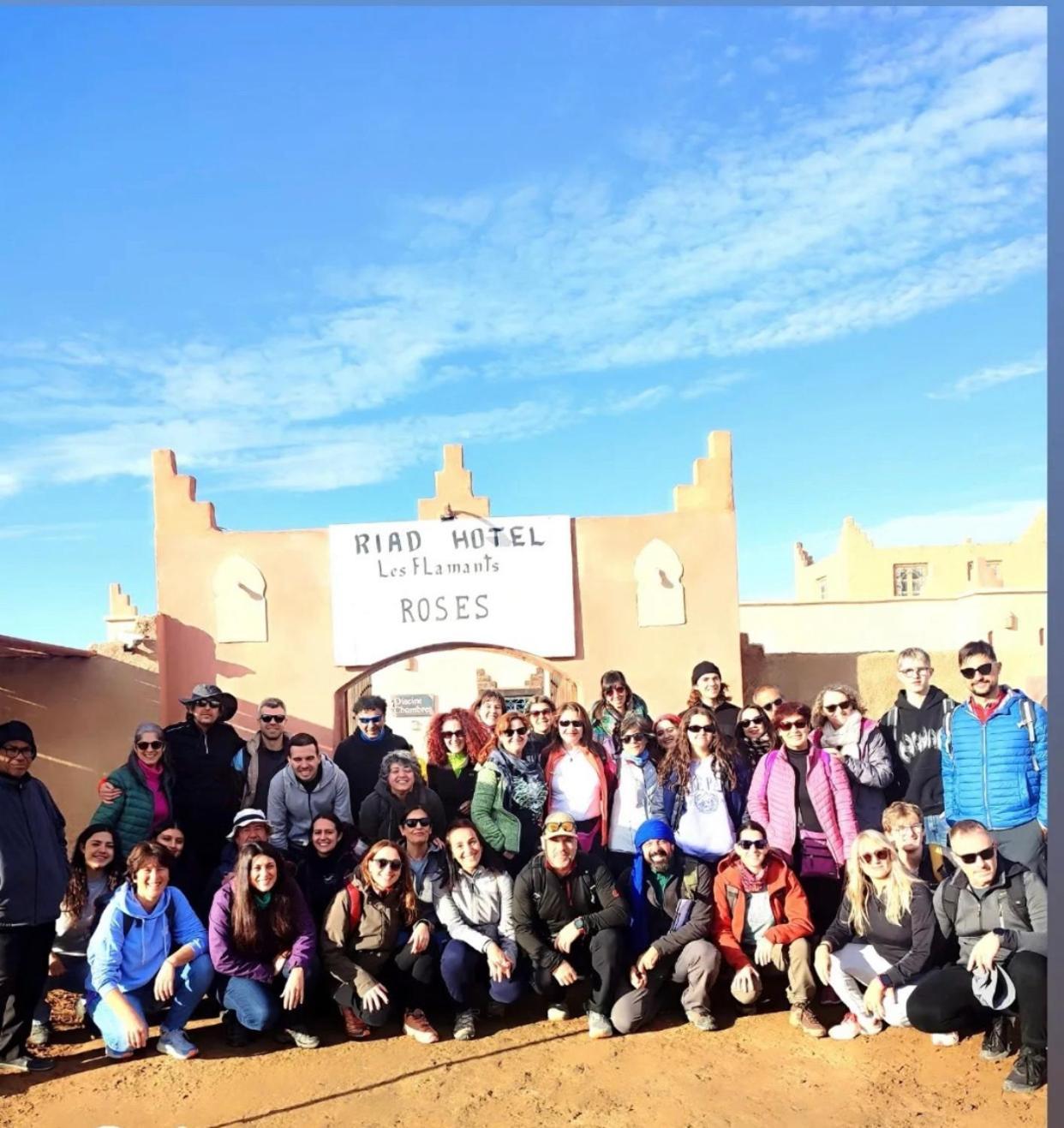 Riad Hotel Les Flamants Merzouga Exterior photo